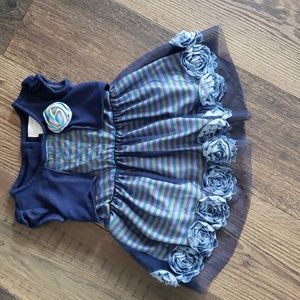 Lavender brand, 24 months, Blue, purple, pink, floral dress